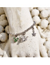 Bracelet avec 3 Charms Fée Clochette