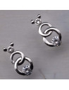 Boucles d'oreilles Mickey Cercle