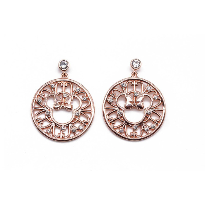 Boucles d'oreilles Parisian Touch rose
