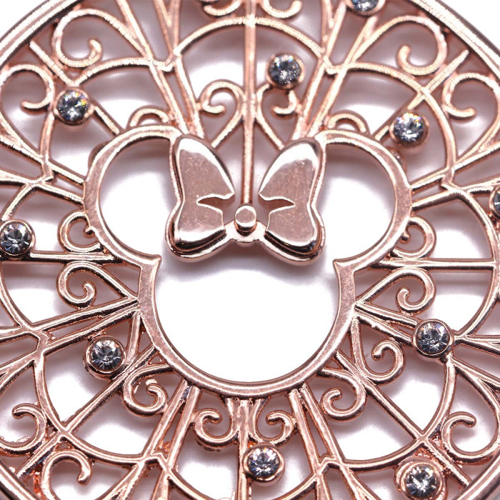 Parisian Touch pink long necklace