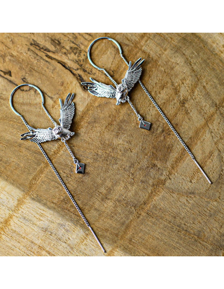 Boucles d'oreilles Hedwige
