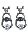 Boucles d'oreilles Mickey Cercle