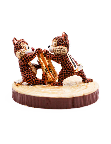 Figurine Tic & Tac cristallisée