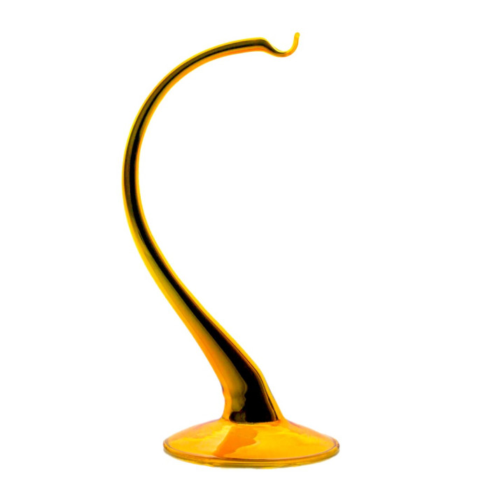 Support jaune pour ornement