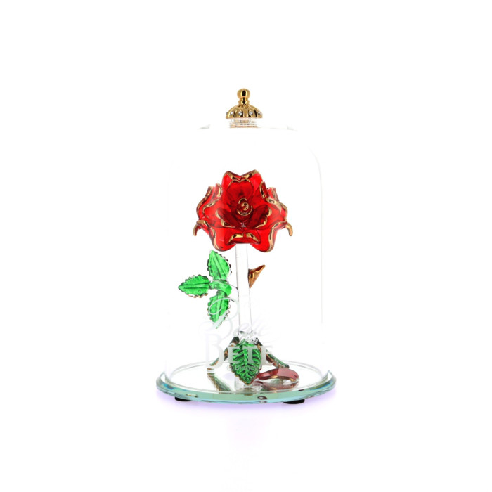 Rose Belle et la Bête (13cm)